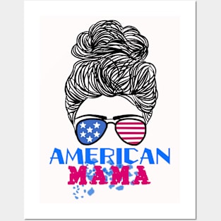 American mama Posters and Art